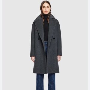 NWT Hiso wool cashmere jacket coat